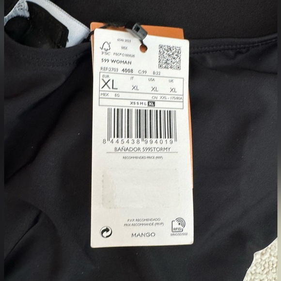 NWT Mango Swimsuit XL - Picture 8 of 12